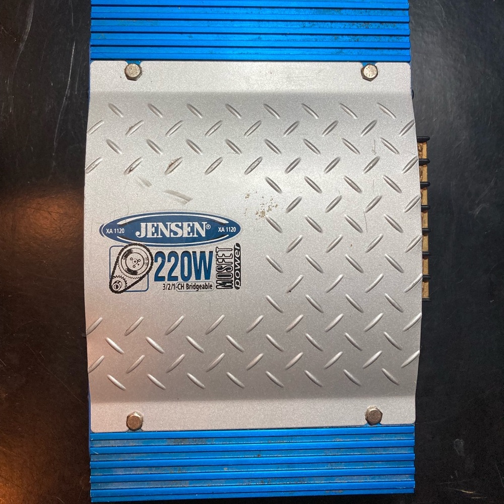 Car Audio Amplifier Jensen XA1120